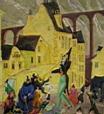 10-Expressionism-Feininger-Carnival-in-Arceuil-(1911)-[AIC].jpg